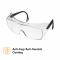 3M OX Protective 2000 Safety Glasses with Clear Anti-Fog Lens and Black Secure Grip Temple